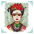 Paperproducts Design Paper Napkins Frida Memory the Heart