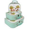 Rex London Cases Set of 3 Woodland Friends