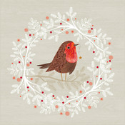 Paperproducts Design Papierservietten Robin Wreath