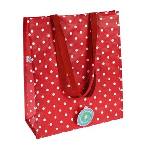 Rex London Shopping bag Red Dots