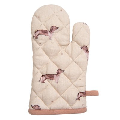 Clayre & Eef Children's Oven Mitt Sausage Dog