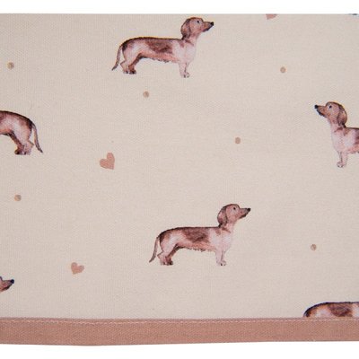 Clayre & Eef Geschirrtuch Sausage Dog