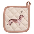 Clayre & Eef Potholder Sausage Dog