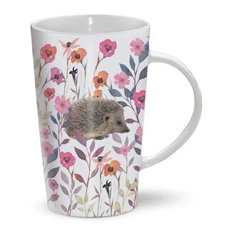 Otter House Mug Riverbank Hedgehog Floral