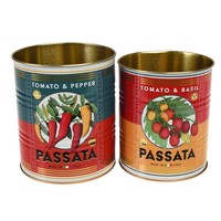 Rex London Storage Tins Passata Set of 2