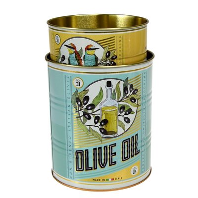 Rex London Storage Tins Olive Oil Set of 2