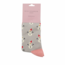 Socken Bamboo Little Snowmen silver