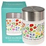 Food Flask Stainless Steal Wild Flowers