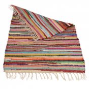 Rex London Recycled Rag Rug 90 x 60 cm