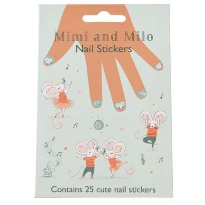 Rex London Nagel-Sticker Mimi and Milo