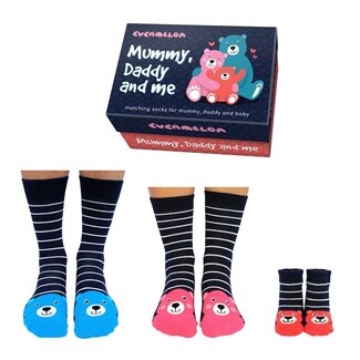 United Odd Socks Socken Daddy, Mummy and Me