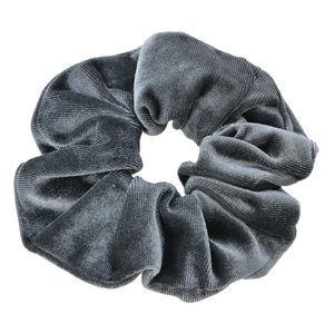 Clayre & Eef Scrunchie Velvet grey