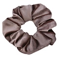 Clayre & Eef Scrunchie Velvet  beige