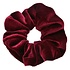 Clayre & Eef Scrunchie Velvet burgundy