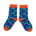 Miss Sparrow Kids Socks Boys Crocodiles blue 4-6Y