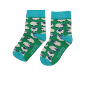 Miss Sparrow Kindersocken Bamboo Boys Sheeps green 2-3Y