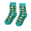 Kindersocken Bamboo Boys Sheeps green 4-6Y