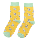 Miss Sparrow Kids Socks Bamboo Girls Elephants yellow 2-3Y