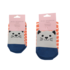 Miss Sparrow Kids Socks Bamboo Girls Kitty Cats orange 2-3Y