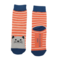 Kindersocken Bamboo Girls Kitty Cats orange 4-6Y