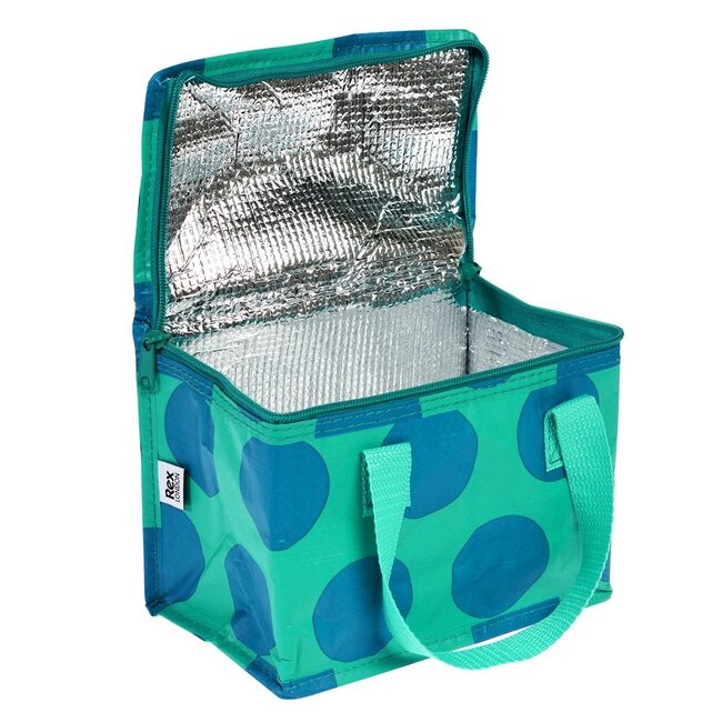 Lunch bag Spot blue/turquoise