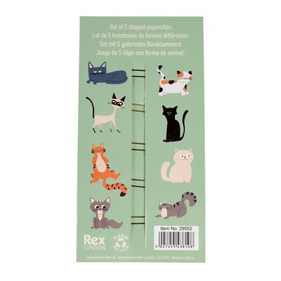 Rex London Paper Clips Nine Lives