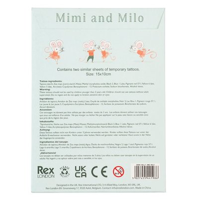 Rex London Tattoos Mimi and Milo
