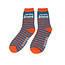 Männer-Socken Bamboo Camper Stripes blue