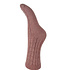 Joya Socken Wollmix Ribbed dusty pink