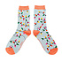 Miss Sparrow Socken Bamboo Christmas Lights duck egg