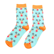 Miss Sparrow Socken Bamboo Reindeer duck egg