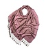 M&K Collection Scarf Pashimina Paisley pink