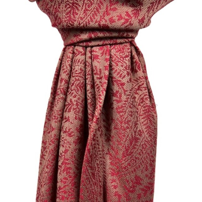 Schal Pashimina Paisley red