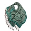 Schal Pashimina Paisley turquoise