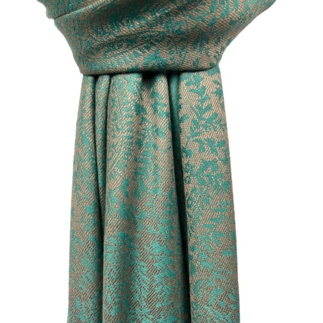 Schal Pashimina Paisley turquoise