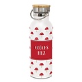 Paperproducts Design Stainless steel bottle Viel Glück