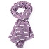 M&K Collection Scarve Cute Dogs purple