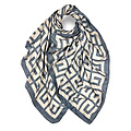 M&K Collection Scarf New Maze grey