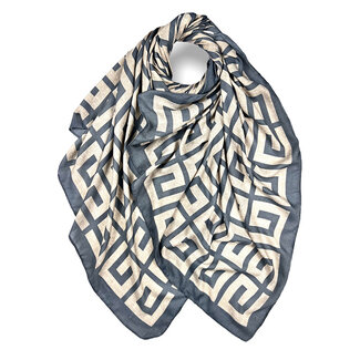 M&K Collection Schal New Maze grey
