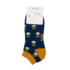 Miss Sparrow Trainer Männer-Socken Bamboo Frogs navy