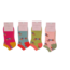 Trainer Socks Bamboo Parisian Pups dusky pink