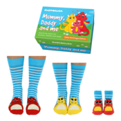 Cucamelon Socks Mummy, Daddy and Me Oddie Edition