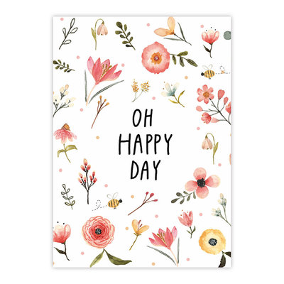 Paperproducts Design Karte Oh Happy Day
