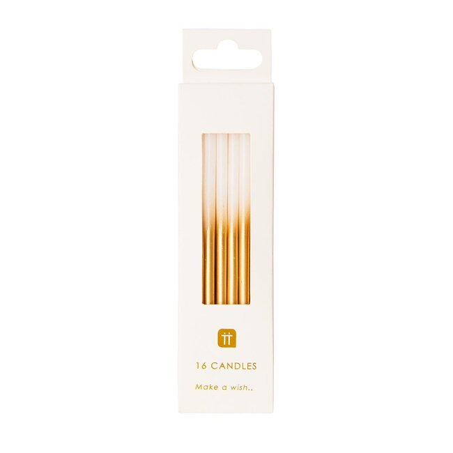Geburtstagskerzen Luxe Gold