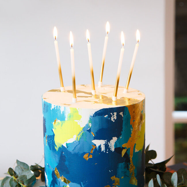 Birthday Candles Luxe Gold