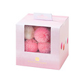 Talking Tables Lichterkette Pom Pom pink