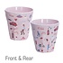 Overbeck and Friends Melamine cup Bonjour 1