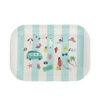 Overbeck and Friends Melamine serving dish Beach Life
