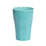 Overbeck and Friends Melamin Becher Uni turquoise large