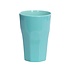 Overbeck and Friends Melamine cup Uni turquoise large